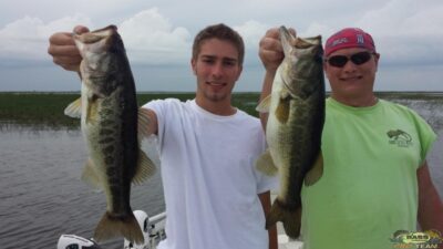 Illustration of bass behavior influenced by moon phases.