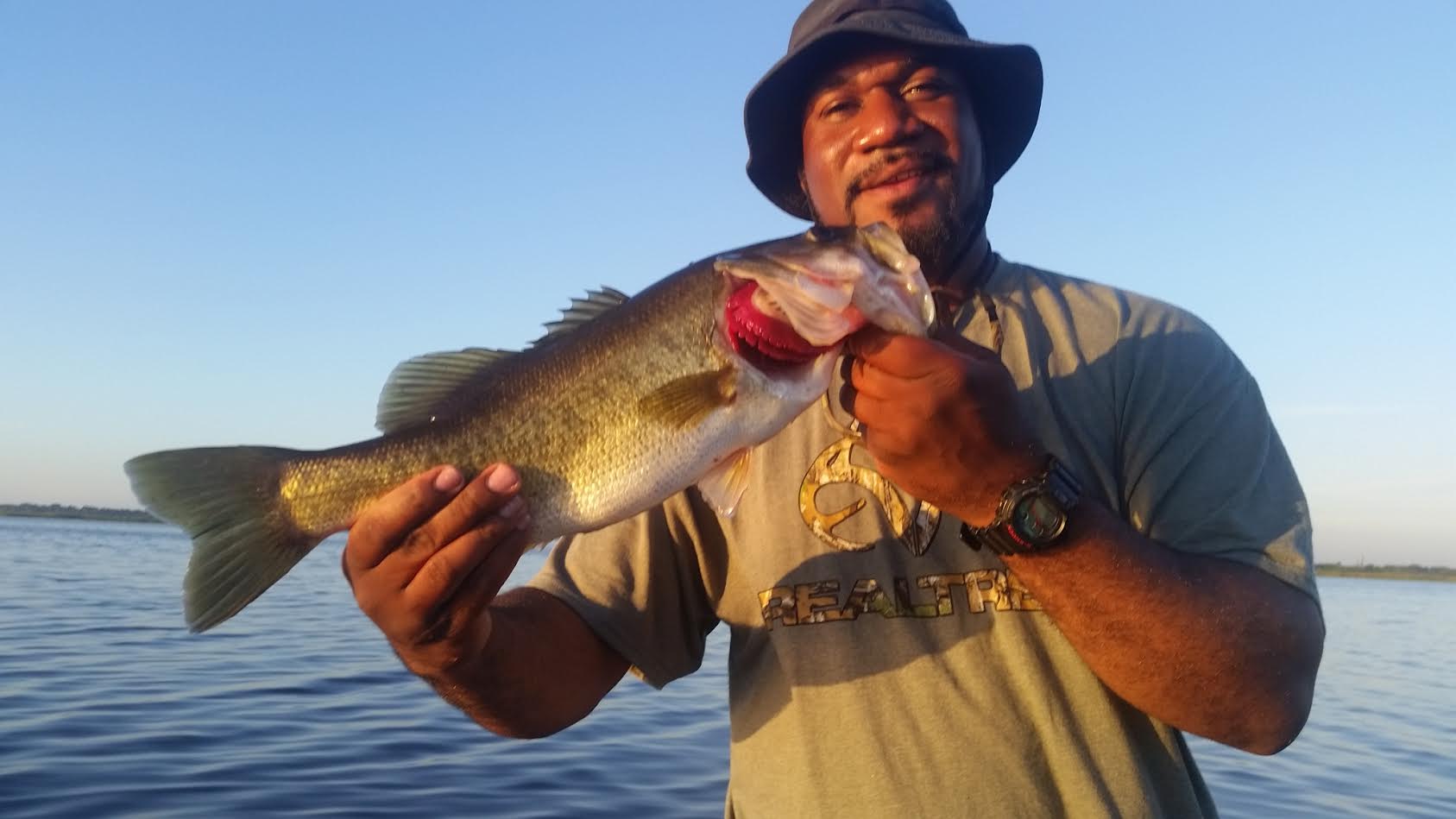 Out On The Pond Bass Fishing With Capt John Leech
