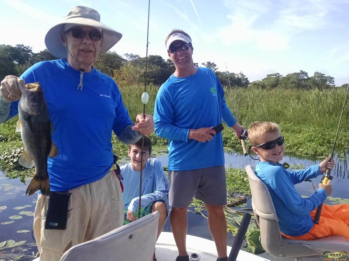 Bass Fishing Trip Out On The St Johns River