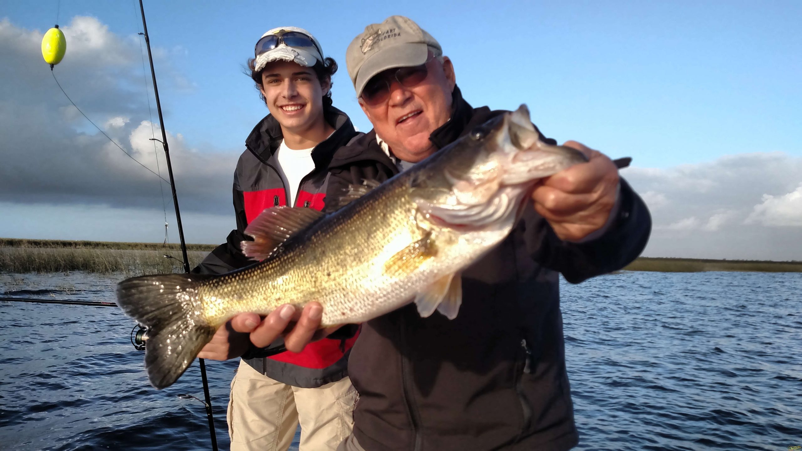 4 hours with Victor and his grandson Brad on Lake Okeechobee 1 4 hours with Victor and his grandson Brad on Lake Okeechobee