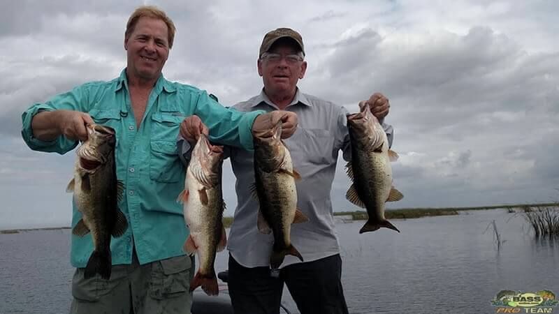 Bass Fishing On The South End of Lake Okeechobee With Capt Brian