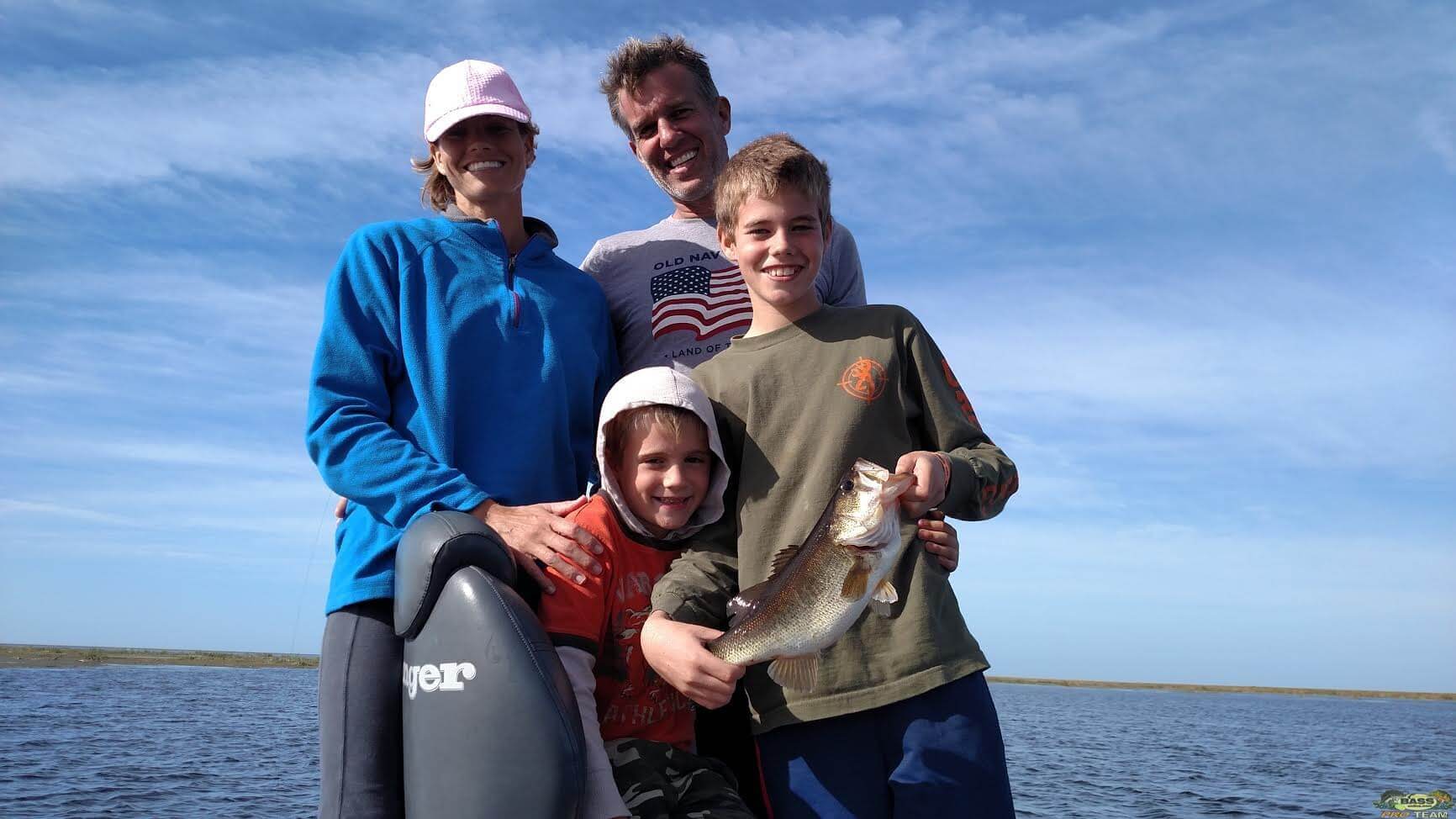 Family Bass Fishing Trip With Capt Brian Brown