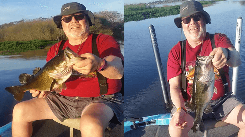 Lake Toho On Fire Largemouth Bass Fishing Central Florida