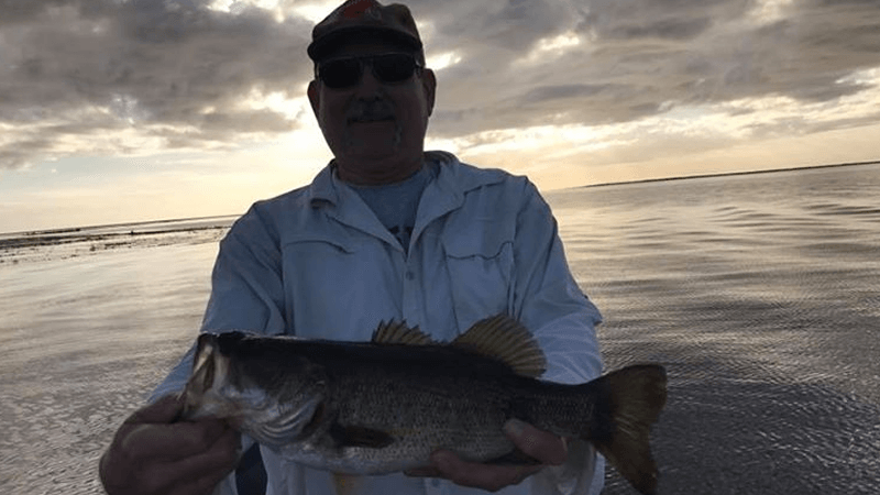 Warmer Temperatures For Largemouth Bass Fishing Lake Okeechobee