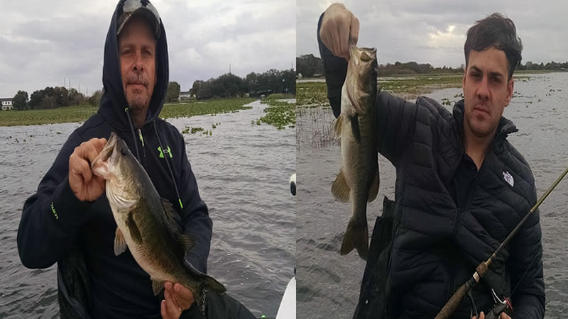 Rainy Day on Lake Toho Bass Fishing with Capt Steve