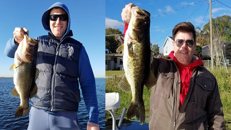 Cold In Central Florida But the Bass Don't Seem To Mind