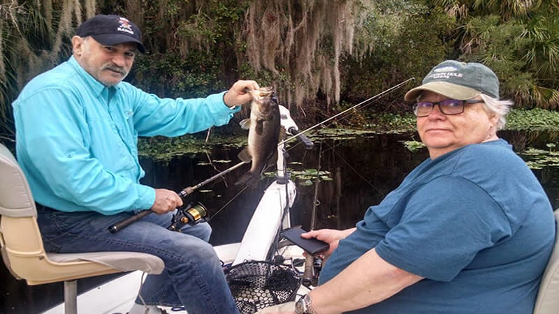 Catching Up With An Old Friend From Finland While Bass Fishing