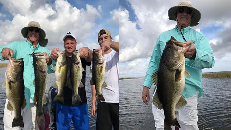 Bass Fishing Charter with Capt Mark Rose on Lake Okeechobee