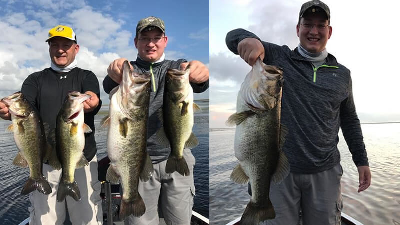 Trophy Bass Caught On Okeechobee with Capt Mark Rose