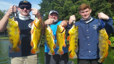 Miami Peacock Bass Fishing In The Blue Lagoon