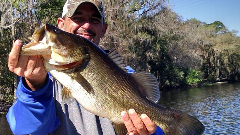 February Largemouth Bass Fishing Adventure