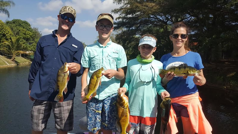 South Miami Peacock Bass Fishing Adventure.