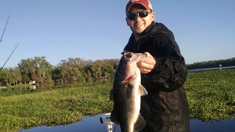 River Fishing Florida Bass