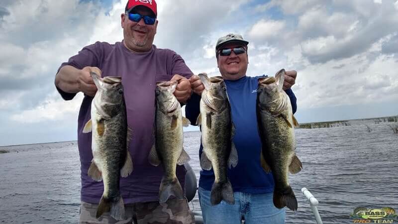 Two-Boat Okeechobee Bass Fishing