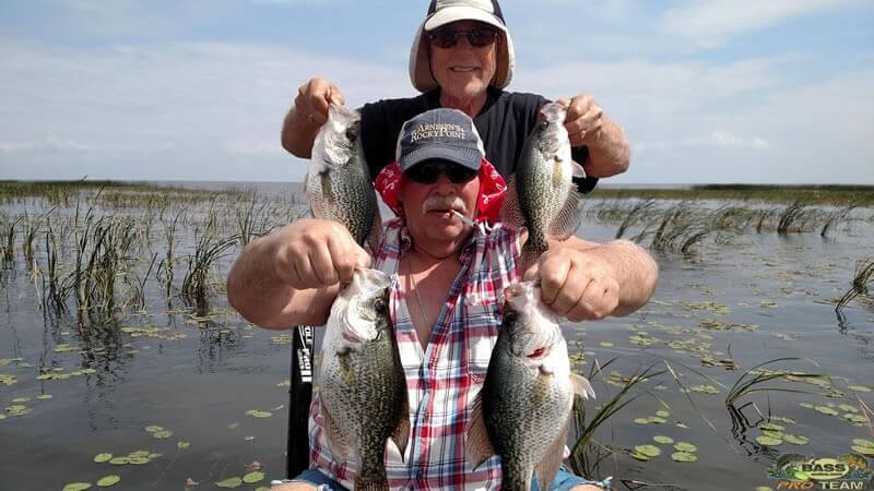 Harney Pond Speck Fishing