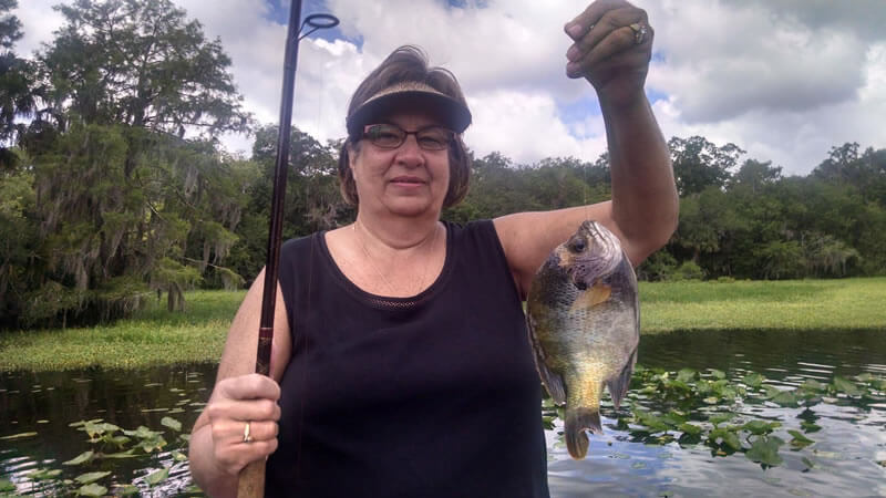 North Florida Bluegill Fishing