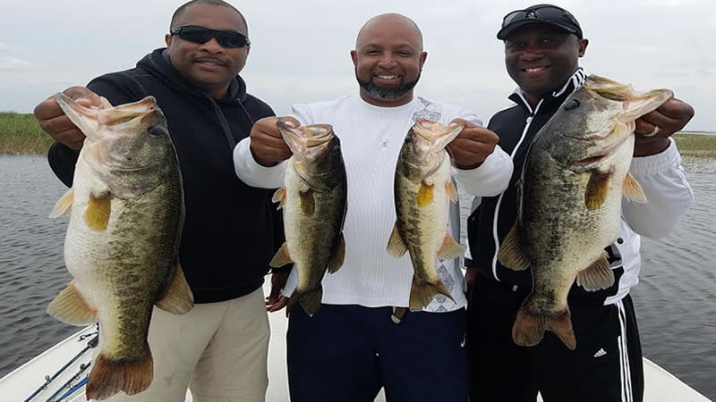 Retired Veteran Bass Fishing