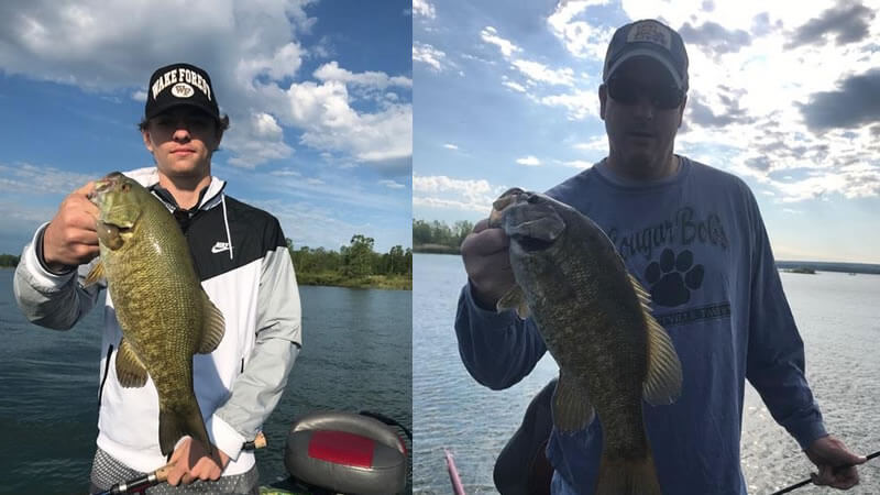 June Bass Fishing Lake Erie