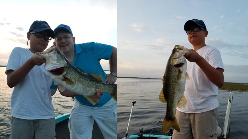 Summer Time Bass Fishing Charters