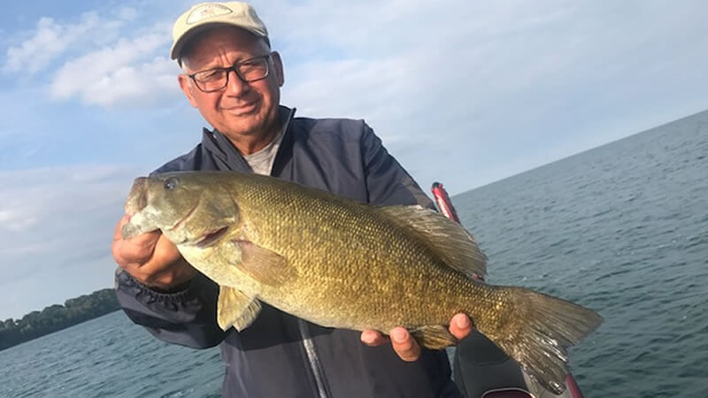 Healthy Smallmouth Bass Fishing Charters