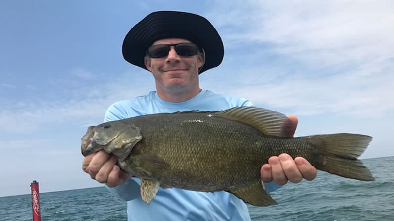 Lake Erie Smallmouth Bass Hunt