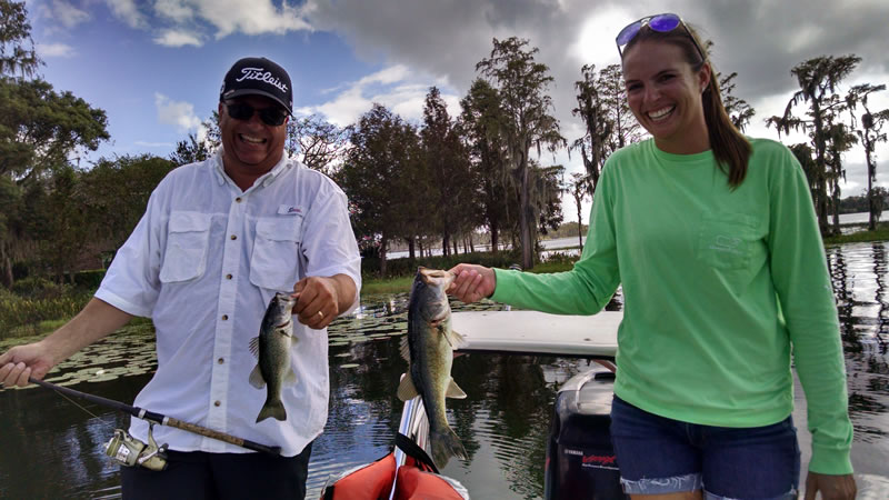 Steel Shad Bass Fishing Charter