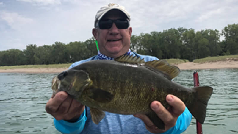 Light Bite Smallmouth Fishing Day