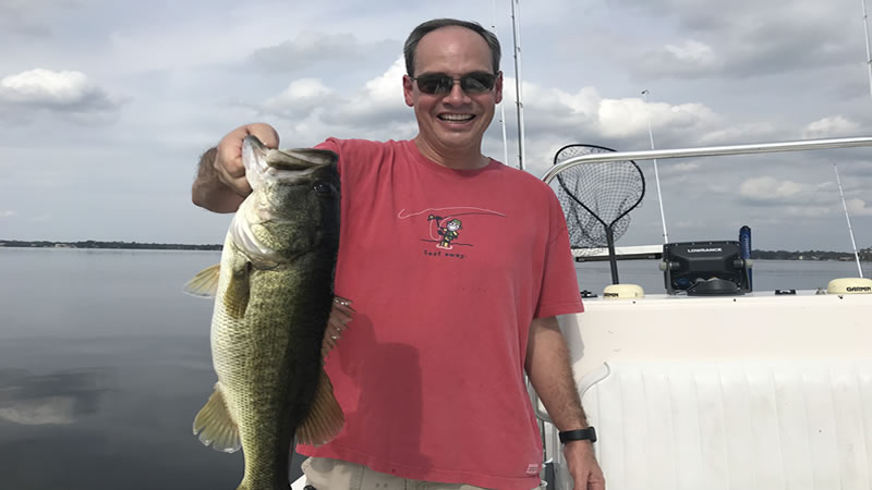 Quality Bass on the Butler Chain while Florida Fishing Pepper Grass 1 Florida Fishing Pepper Grass