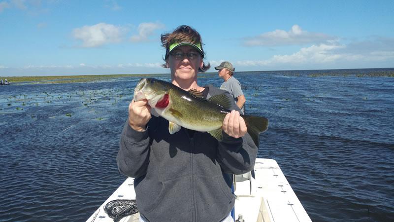 Productive Bass Fishing Day while Florida Fishing Lake Okeechobee 1 Productive Bass Fishing Day