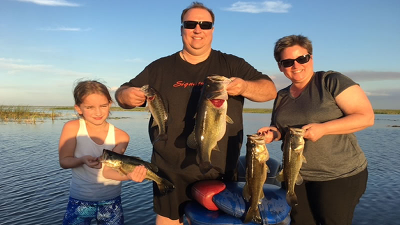 Florida Double Bass Fishing