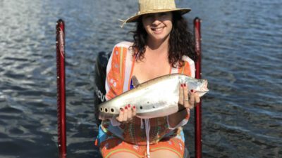 Florida Dream Clown Knifefish Fishing in Palm Beach County