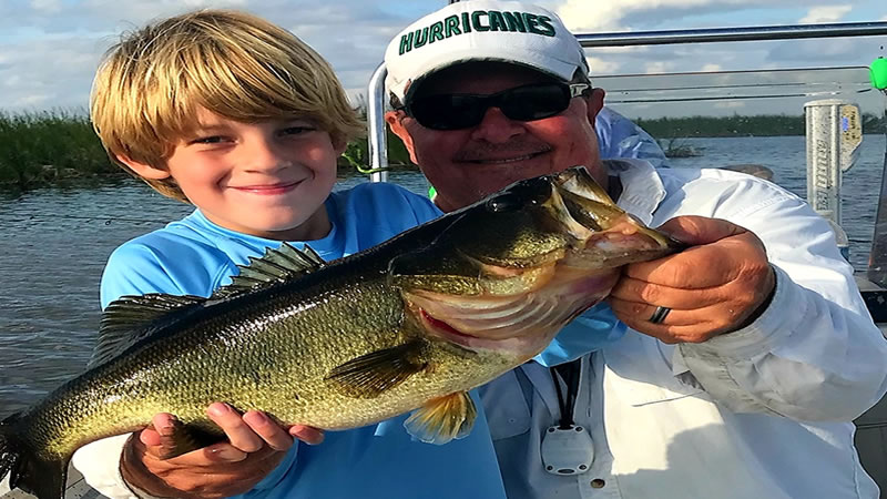 Three Generations Florida Fishing while catching Lake Okeechobee Bass 1 Three Generations Florida Fishing