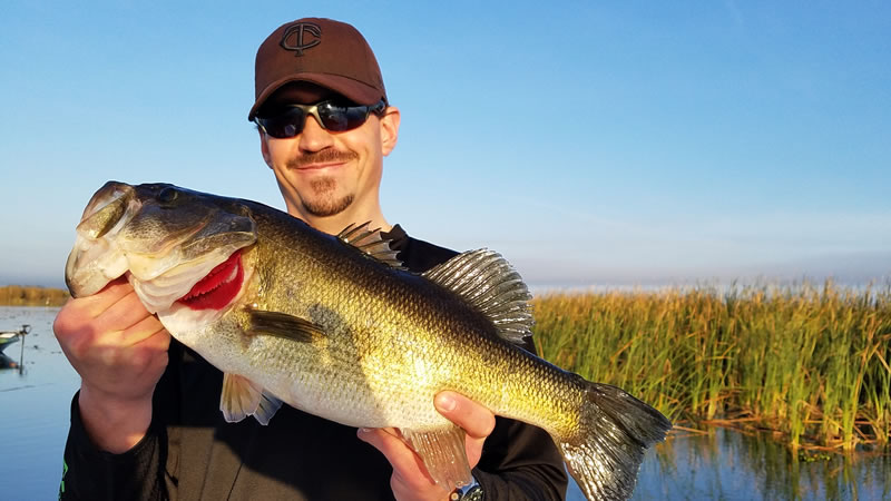 Excellent Bass Fishing Day on Lake Okeechobee in Clewiston Florida 1 Excellent Bass Fishing Day