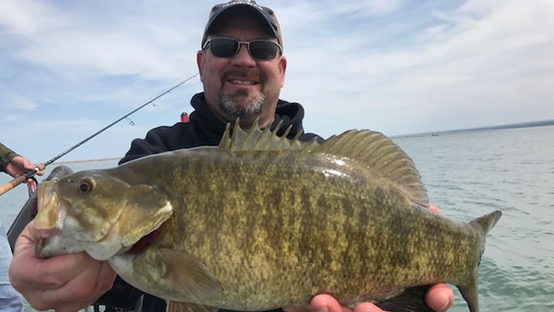 First May Smallmouth Bass Fishing