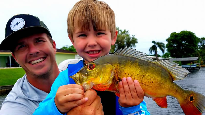 Family Lake Ida Fishing