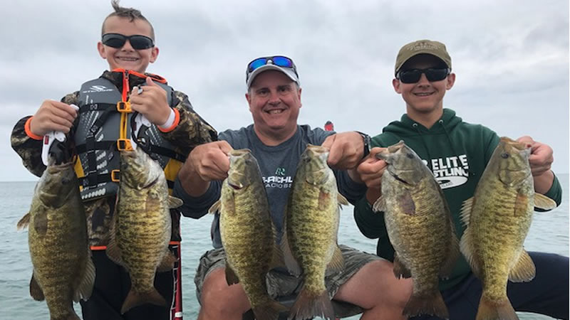 Family Smallmouth Bass Fishing