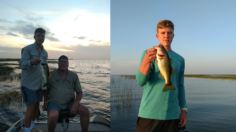 Summer Artificial Bass Fishing