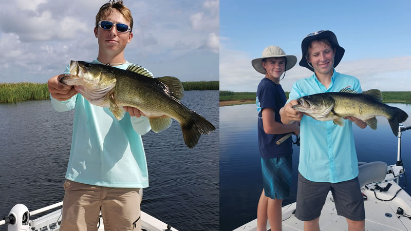 Great Bass Fishing Action