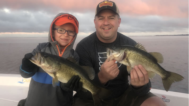 new years bass fishing