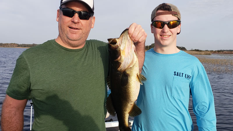 February Kissimmee Bass Fishing