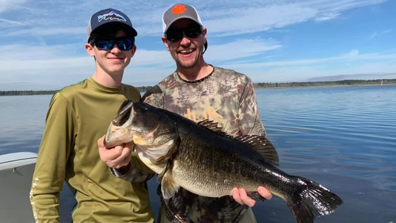 February Trophy Bass Fishing Charters