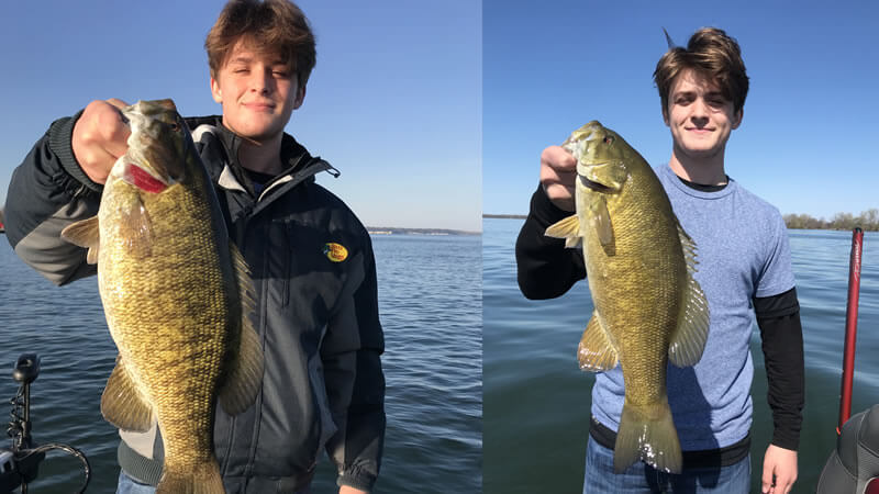 Return Spring Smallmouth Fishing on Lake Erie in Pennsylvania 4 Return Spring Smallmouth Fishing 4