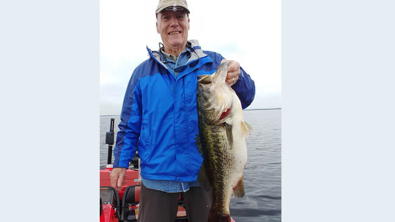 Rainy Day Kissimmee Fishing for Trophy Florida Largemouth Bass 1 Rainy Day Kissimmee Fishing