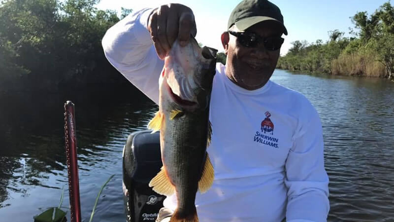 Sherwin Williams Everglades Fishing in South Florida for Bass 2 Sherwin Williams Everglades Fishing 3