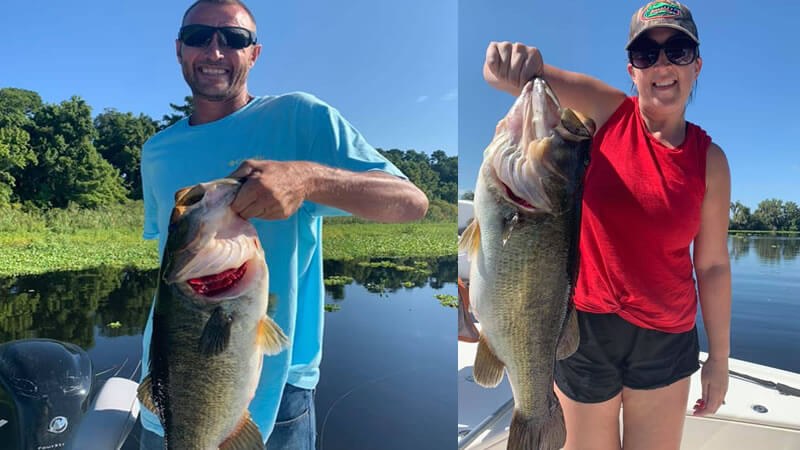 Summer Rodman Reservoir Fishing