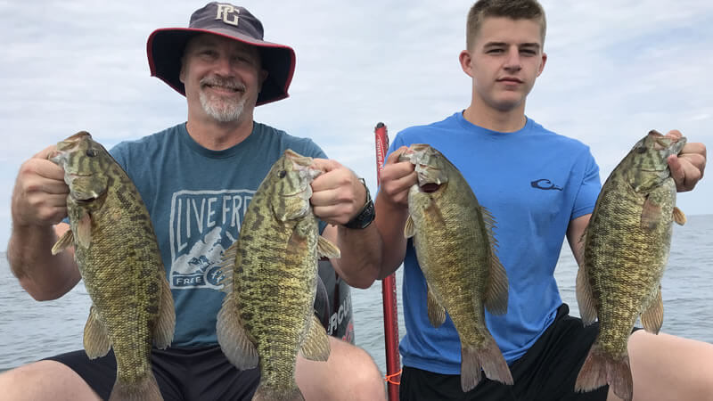 Summer Drop Shot Fishing 3