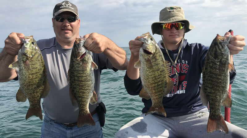 Lake Erie Smallie Fishing