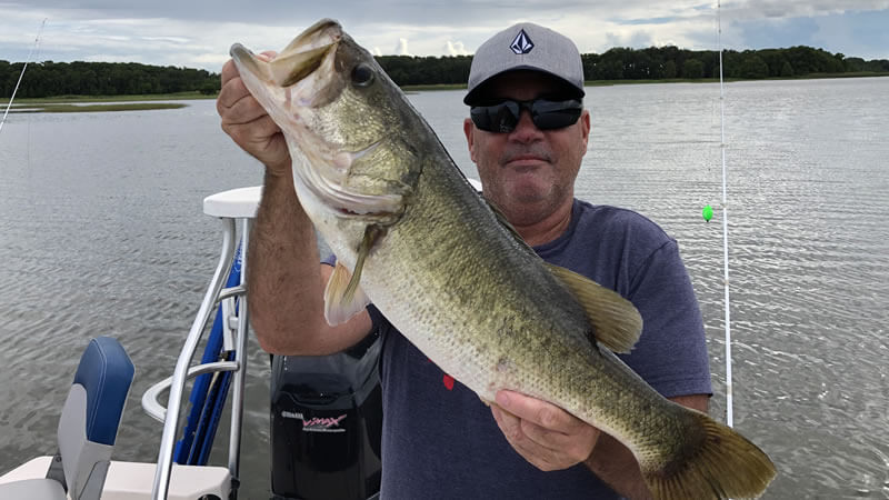 Florida Summer Kissimmee Fishing for Central Florida Largemouth Bass 2 Florida Summer Kissimmee Fishing 2