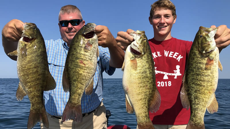 Summer Erie Fishing Charters - Fairview PA