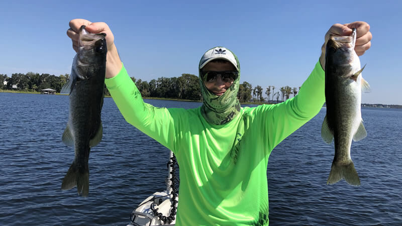 Orlando Freshwater Fishing Trip For Central Florida Largemouth Bass 1 Fall Transition Period Time Now in Orlando